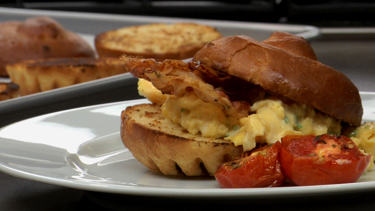 Boursin Scrambled Eggs