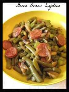 Green Beans Zydeco with Sausage