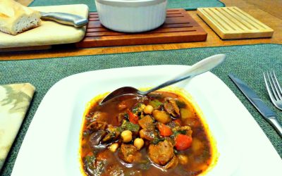 Italian Sausage – Chickpea Soup